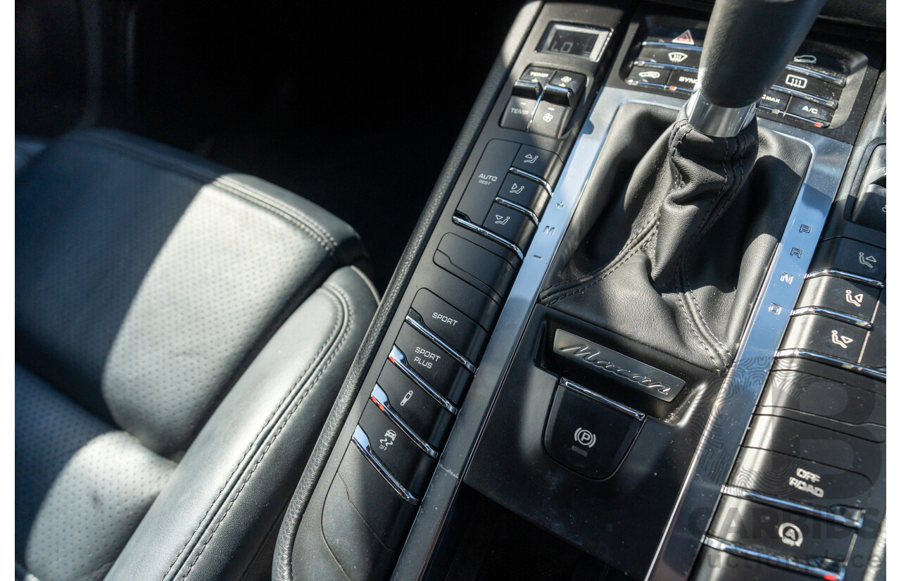 6/2014 Porsche Macan S Diesel (AWD) 4d Wagon Rhodium Silver Metallic Turbo Diesel V6 3.0L