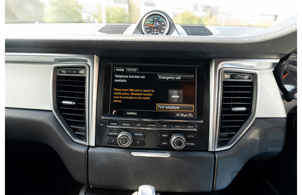 6/2014 Porsche Macan S Diesel (AWD) 4d Wagon Rhodium Silver Metallic Turbo Diesel V6 3.0L