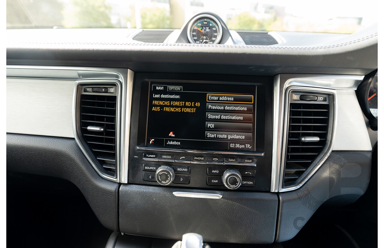 6/2014 Porsche Macan S Diesel (AWD) 4d Wagon Rhodium Silver Metallic Turbo Diesel V6 3.0L