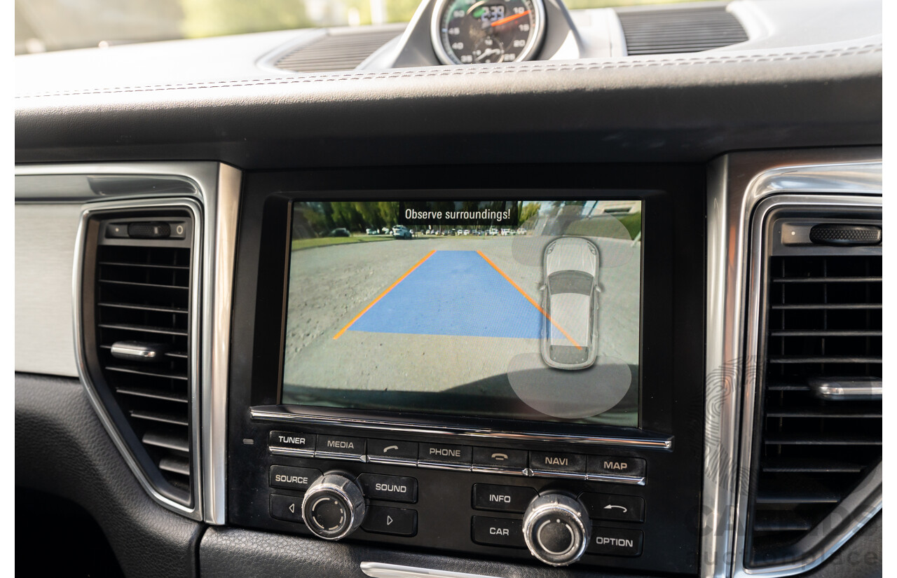 6/2014 Porsche Macan S Diesel (AWD) 4d Wagon Rhodium Silver Metallic Turbo Diesel V6 3.0L