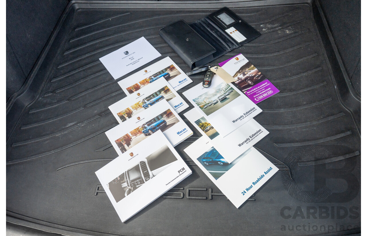 6/2014 Porsche Macan S Diesel (AWD) 4d Wagon Rhodium Silver Metallic Turbo Diesel V6 3.0L