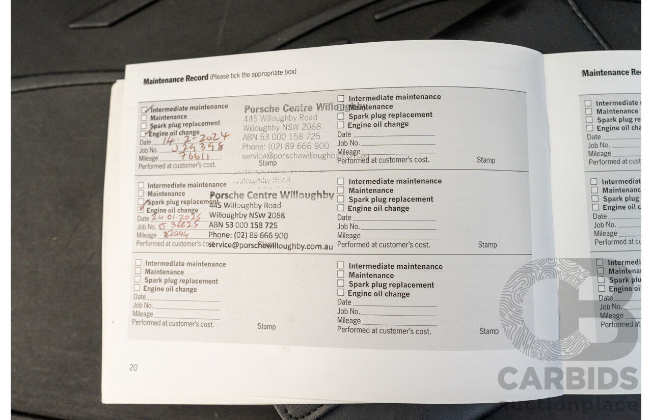 6/2014 Porsche Macan S Diesel (AWD) 4d Wagon Rhodium Silver Metallic Turbo Diesel V6 3.0L