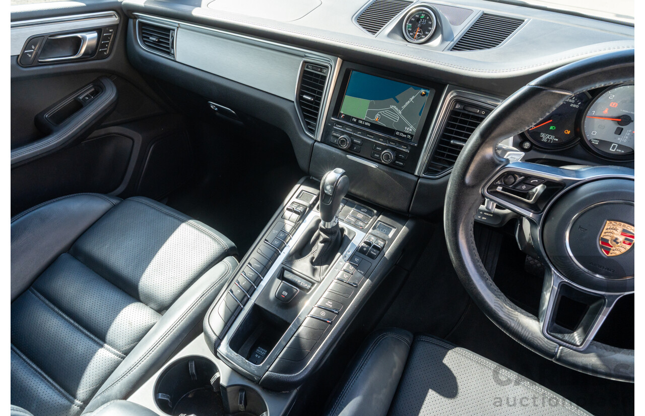 6/2014 Porsche Macan S Diesel (AWD) 4d Wagon Rhodium Silver Metallic Turbo Diesel V6 3.0L