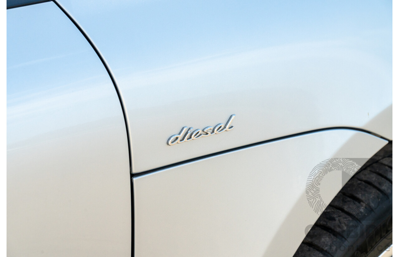 6/2014 Porsche Macan S Diesel (AWD) 4d Wagon Rhodium Silver Metallic Turbo Diesel V6 3.0L