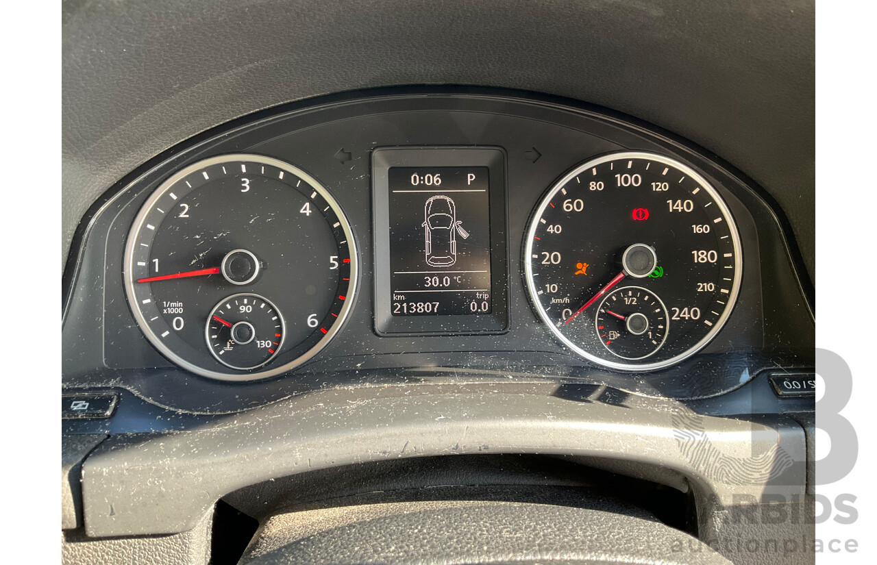 2/2010 Volkswagen Tiguan 103 TDI Pacific 5NC MY10 4d Wagon Black 2.0L