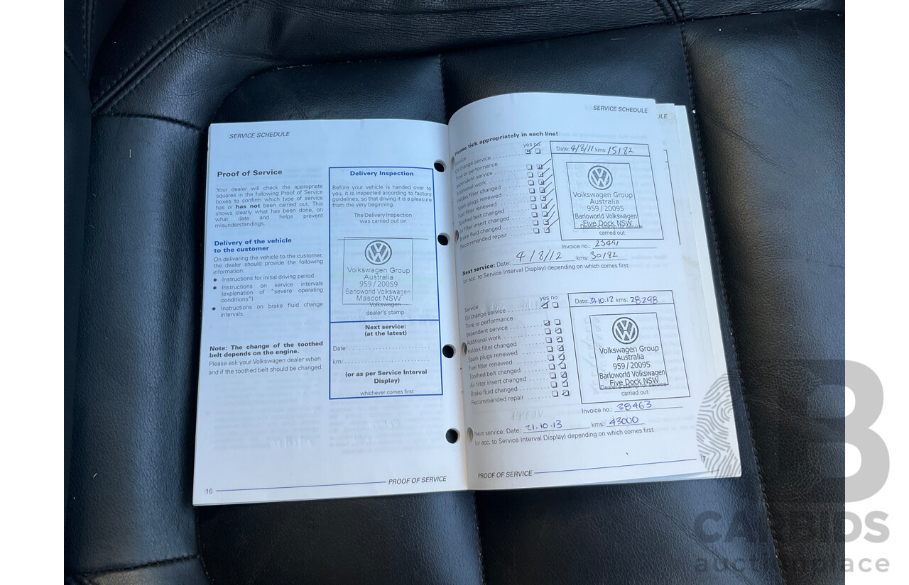 2/2010 Volkswagen Tiguan 103 TDI Pacific 5NC MY10 4d Wagon Black 2.0L