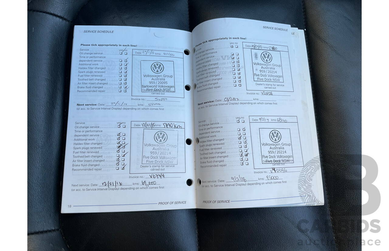 2/2010 Volkswagen Tiguan 103 TDI Pacific 5NC MY10 4d Wagon Black 2.0L