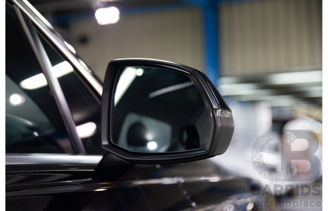 08/2017 Audi Q7 3.0 TDI Quattro (160kW AWD) 4M MY17 4d Wagon Orca Black Metallic Turbo Diesel V6 3.0L