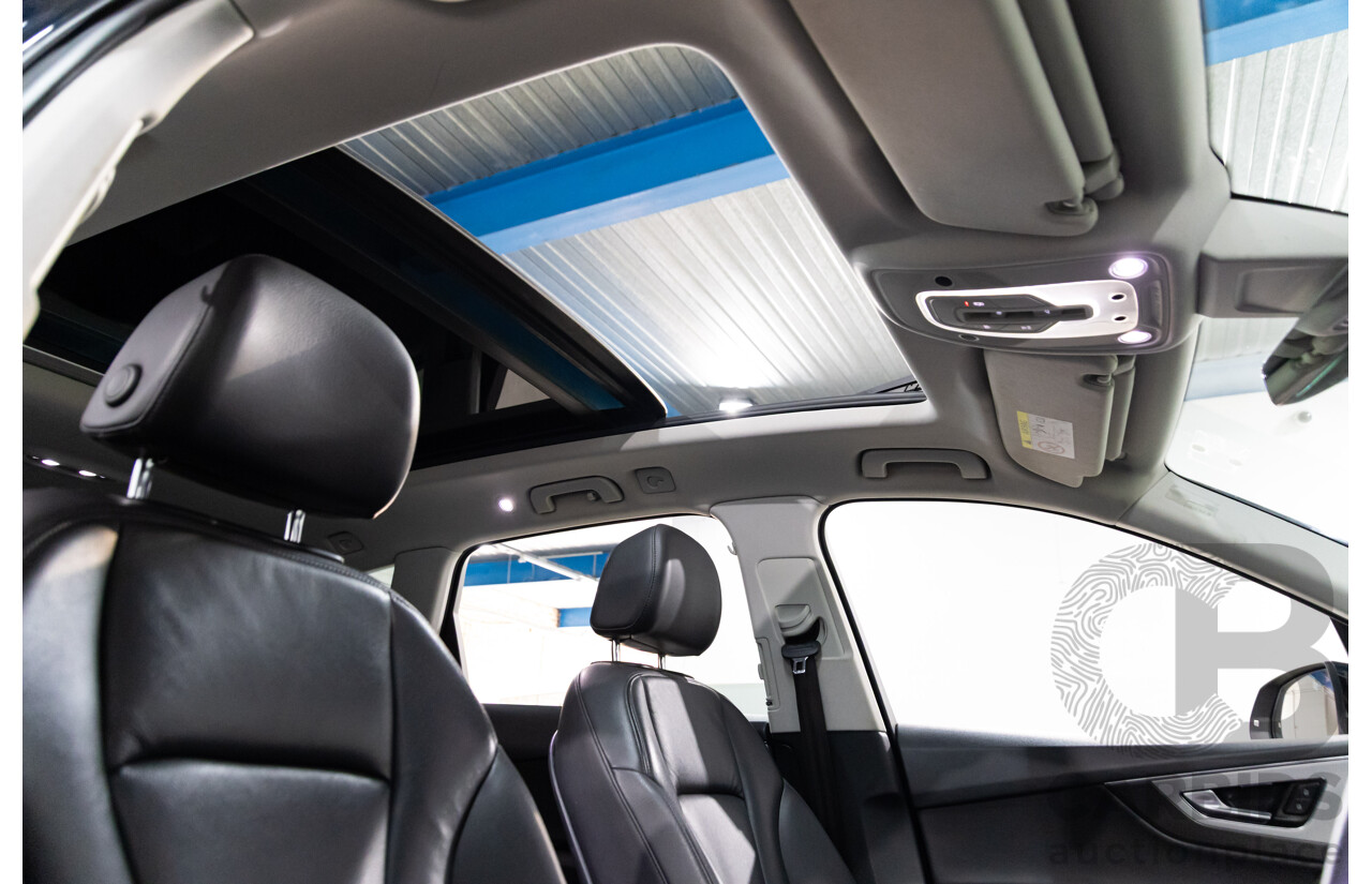 08/2017 Audi Q7 3.0 TDI Quattro (160kW AWD) 4M MY17 4d Wagon Orca Black Metallic Turbo Diesel V6 3.0L