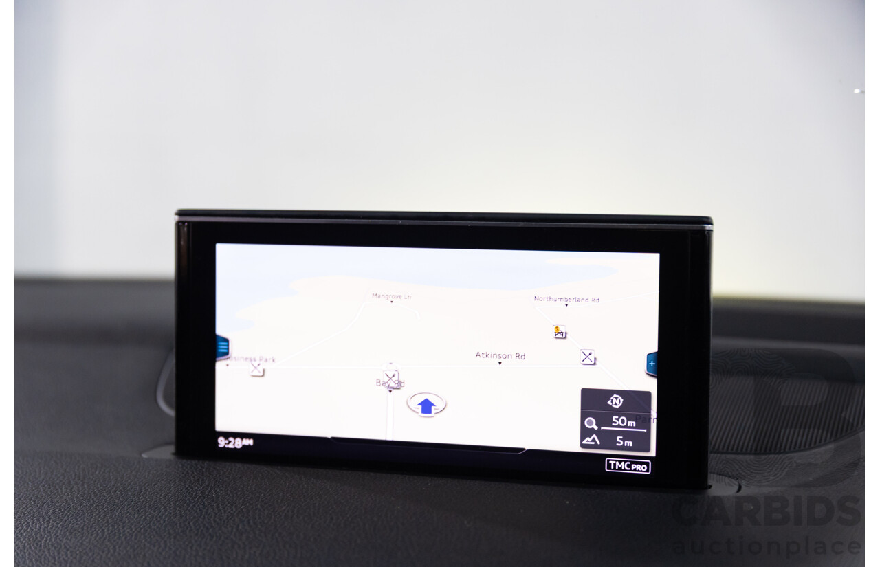 08/2017 Audi Q7 3.0 TDI Quattro (160kW AWD) 4M MY17 4d Wagon Orca Black Metallic Turbo Diesel V6 3.0L