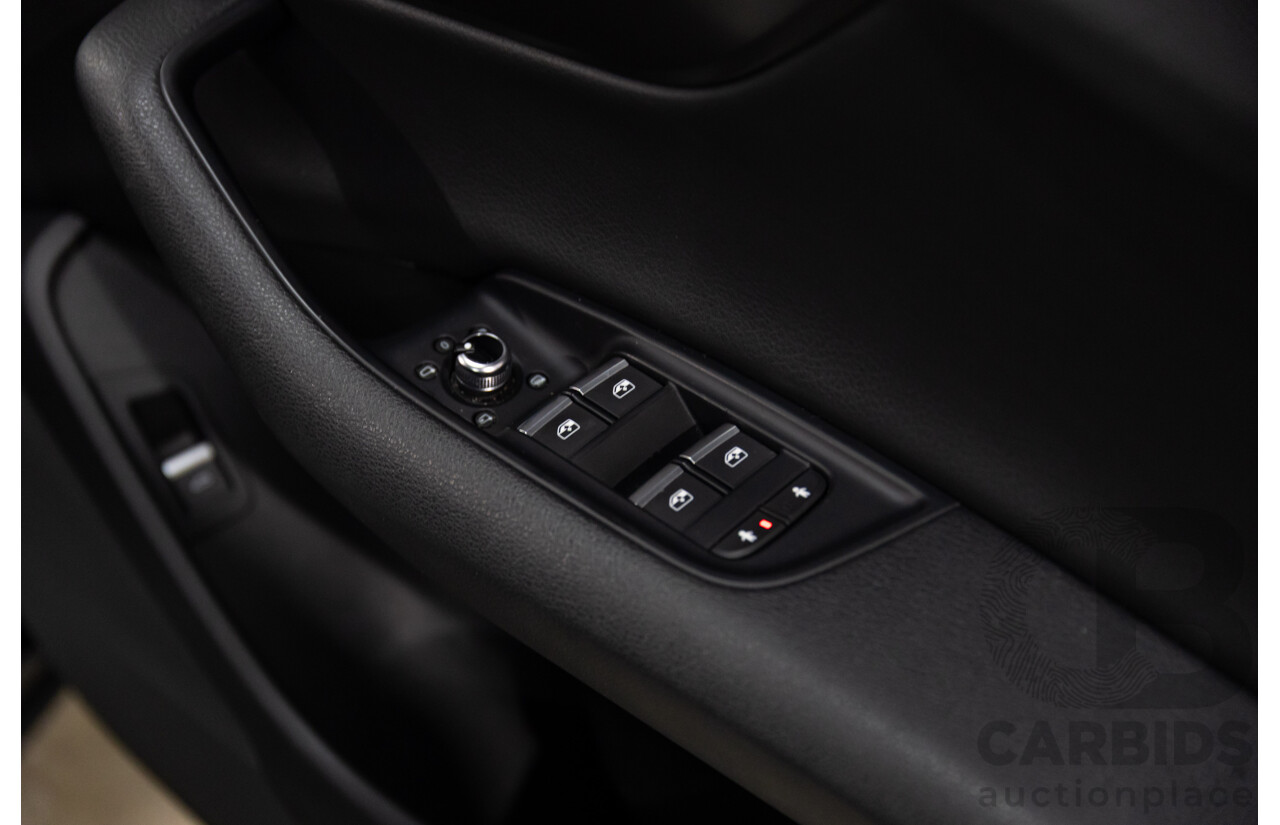 08/2017 Audi Q7 3.0 TDI Quattro (160kW AWD) 4M MY17 4d Wagon Orca Black Metallic Turbo Diesel V6 3.0L