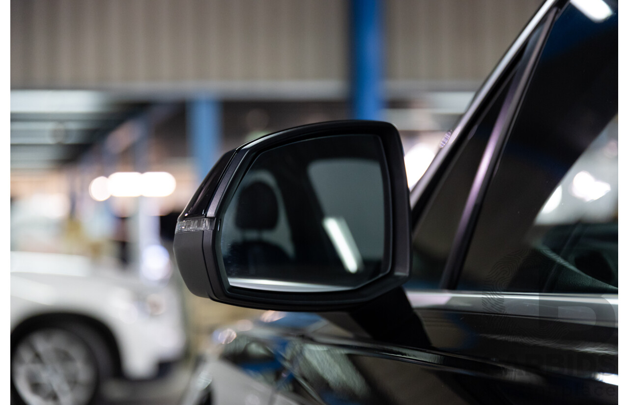 08/2017 Audi Q7 3.0 TDI Quattro (160kW AWD) 4M MY17 4d Wagon Orca Black Metallic Turbo Diesel V6 3.0L