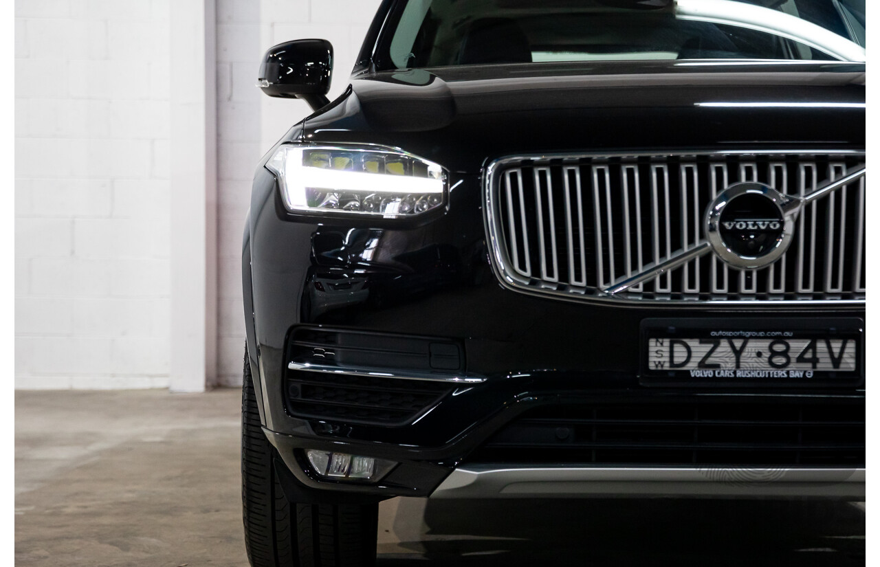 08/2018 Volvo XC90 T6 Inscription (AWD) 256 MY19 4d Wagon Onyx Black Twincharged 2.0L