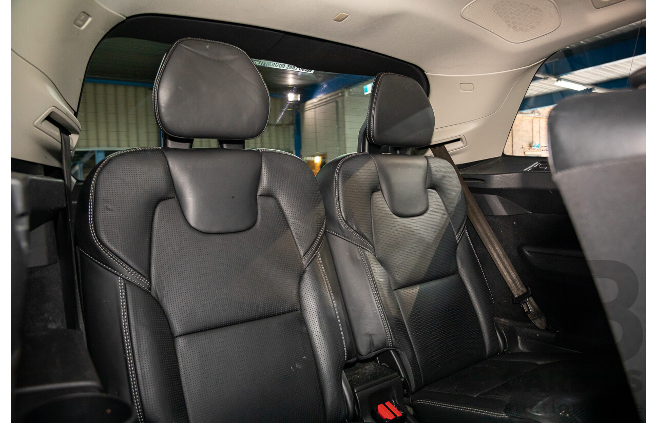08/2018 Volvo XC90 T6 Inscription (AWD) 256 MY19 4d Wagon Onyx Black Twincharged 2.0L