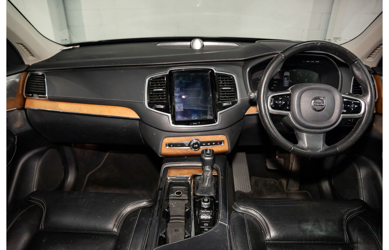 08/2018 Volvo XC90 T6 Inscription (AWD) 256 MY19 4d Wagon Onyx Black Twincharged 2.0L