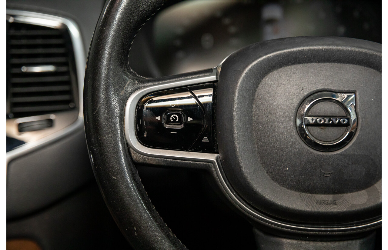 08/2018 Volvo XC90 T6 Inscription (AWD) 256 MY19 4d Wagon Onyx Black Twincharged 2.0L