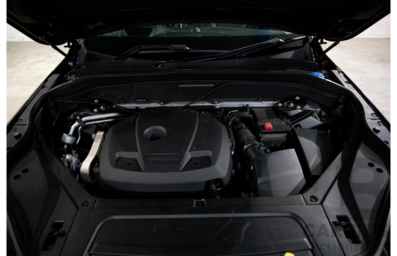 08/2018 Volvo XC90 T6 Inscription (AWD) 256 MY19 4d Wagon Onyx Black Twincharged 2.0L