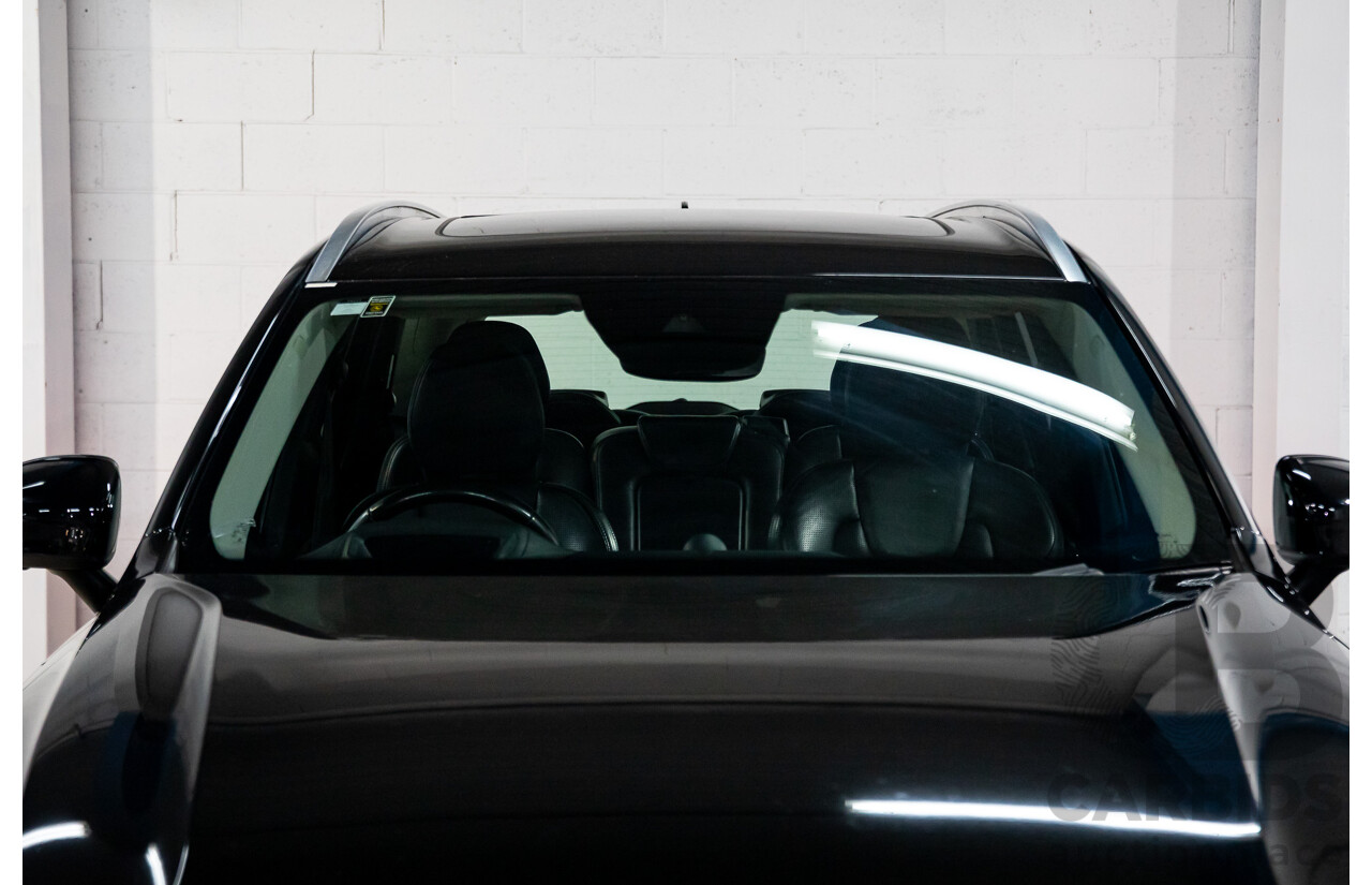08/2018 Volvo XC90 T6 Inscription (AWD) 256 MY19 4d Wagon Onyx Black Twincharged 2.0L