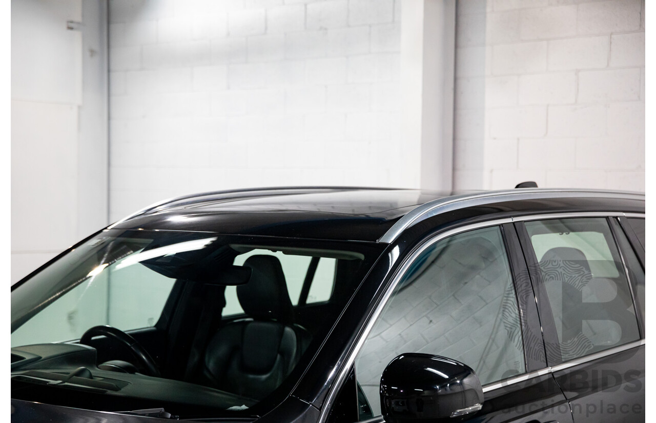 08/2018 Volvo XC90 T6 Inscription (AWD) 256 MY19 4d Wagon Onyx Black Twincharged 2.0L