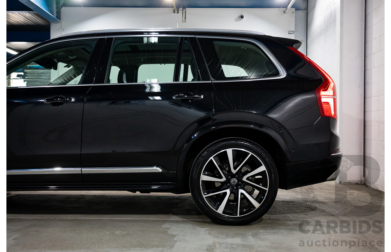 08/2018 Volvo XC90 T6 Inscription (AWD) 256 MY19 4d Wagon Onyx Black Twincharged 2.0L