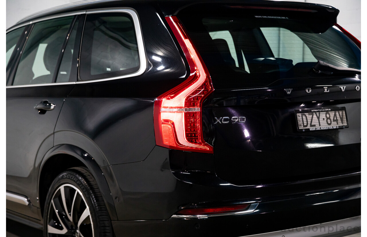08/2018 Volvo XC90 T6 Inscription (AWD) 256 MY19 4d Wagon Onyx Black Twincharged 2.0L