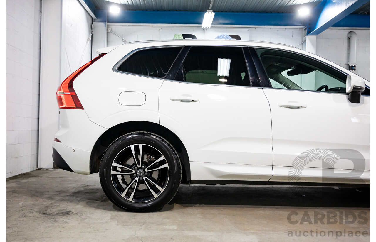 06/2018 Volvo XC60 D4 Momentum (AWD) 246 MY19 4d Wagon Ice White Turbo Diesel 2.0L