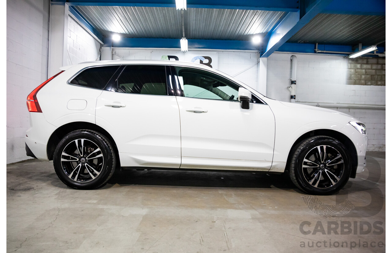 06/2018 Volvo XC60 D4 Momentum (AWD) 246 MY19 4d Wagon Ice White Turbo Diesel 2.0L