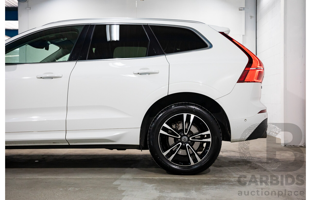06/2018 Volvo XC60 D4 Momentum (AWD) 246 MY19 4d Wagon Ice White Turbo Diesel 2.0L