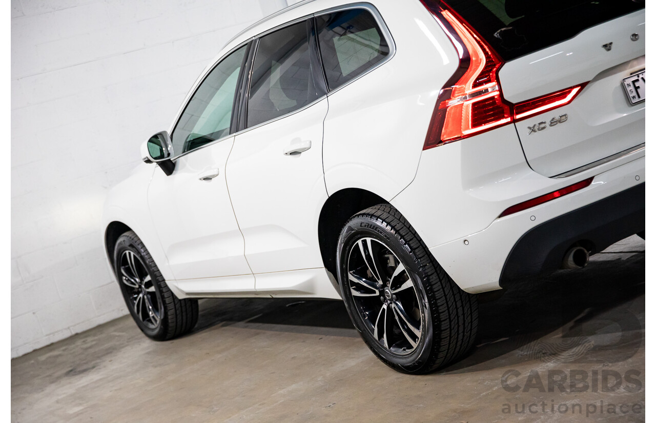 06/2018 Volvo XC60 D4 Momentum (AWD) 246 MY19 4d Wagon Ice White Turbo Diesel 2.0L
