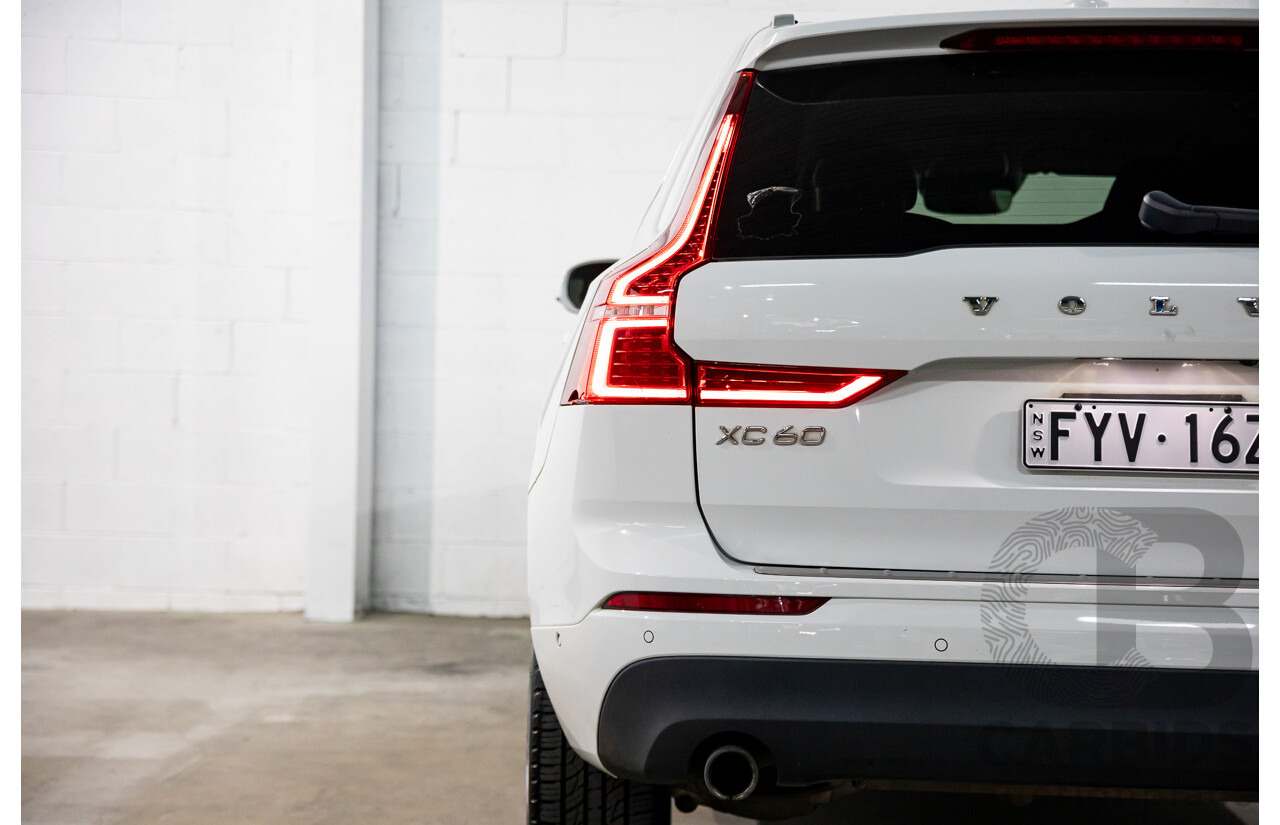 06/2018 Volvo XC60 D4 Momentum (AWD) 246 MY19 4d Wagon Ice White Turbo Diesel 2.0L