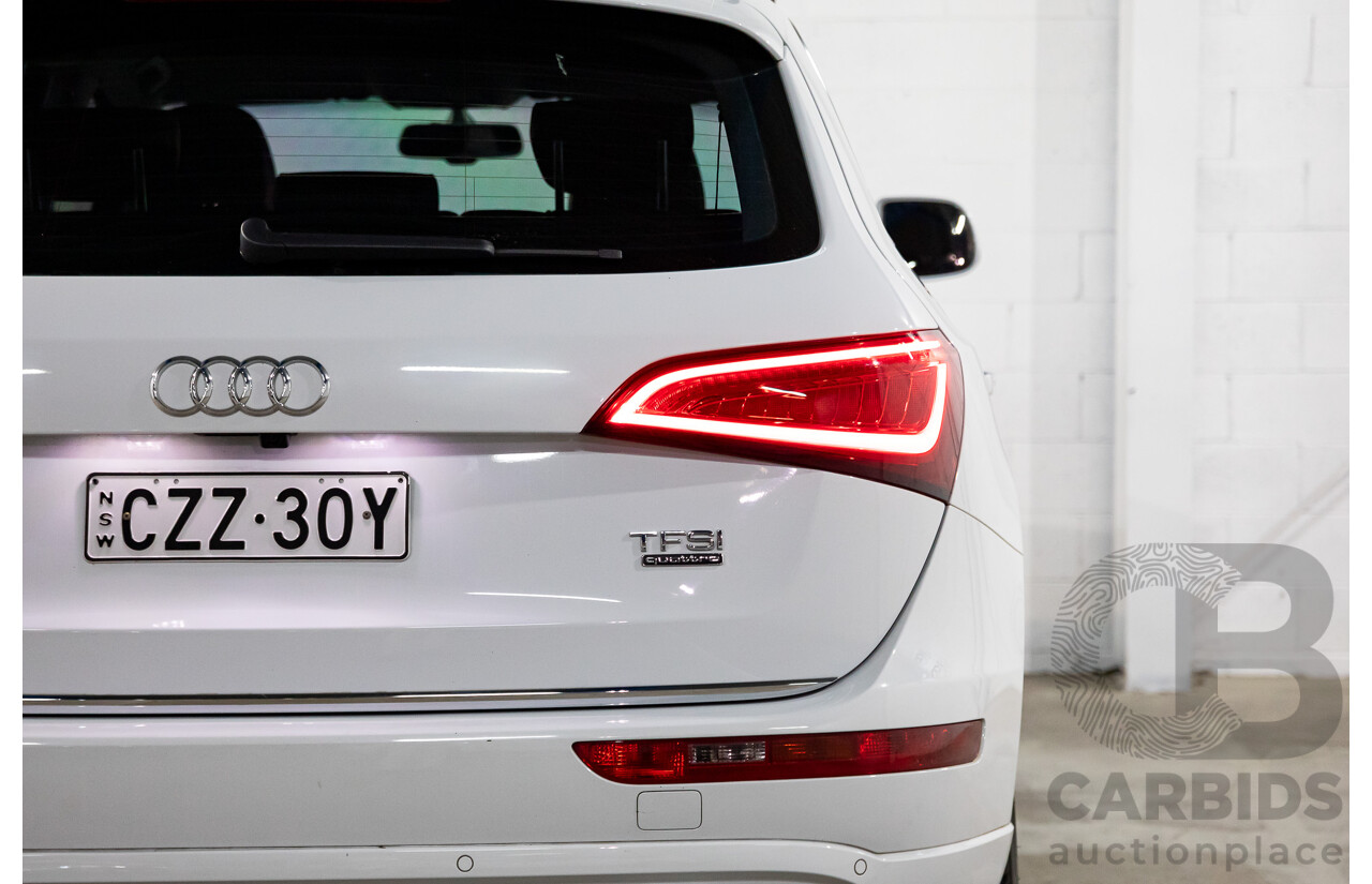 6/2015 Audi Q5 2.0 TDI Quattro 8R MY15 4d Wagon Ibis White Turbo Diesel 2.0L