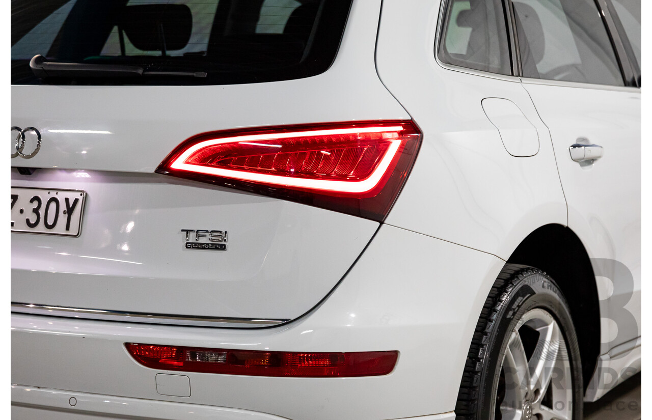 6/2015 Audi Q5 2.0 TDI Quattro 8R MY15 4d Wagon Ibis White Turbo Diesel 2.0L