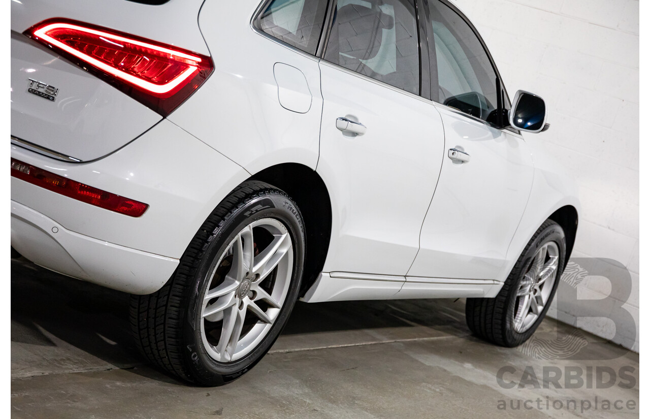 6/2015 Audi Q5 2.0 TDI Quattro 8R MY15 4d Wagon Ibis White Turbo Diesel 2.0L
