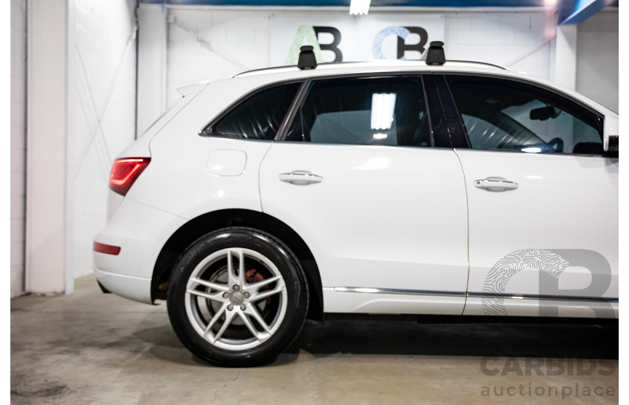 6/2015 Audi Q5 2.0 TDI Quattro 8R MY15 4d Wagon Ibis White Turbo Diesel 2.0L