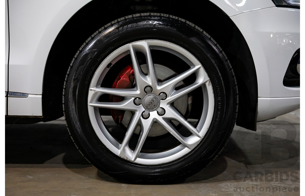 6/2015 Audi Q5 2.0 TDI Quattro 8R MY15 4d Wagon Ibis White Turbo Diesel 2.0L