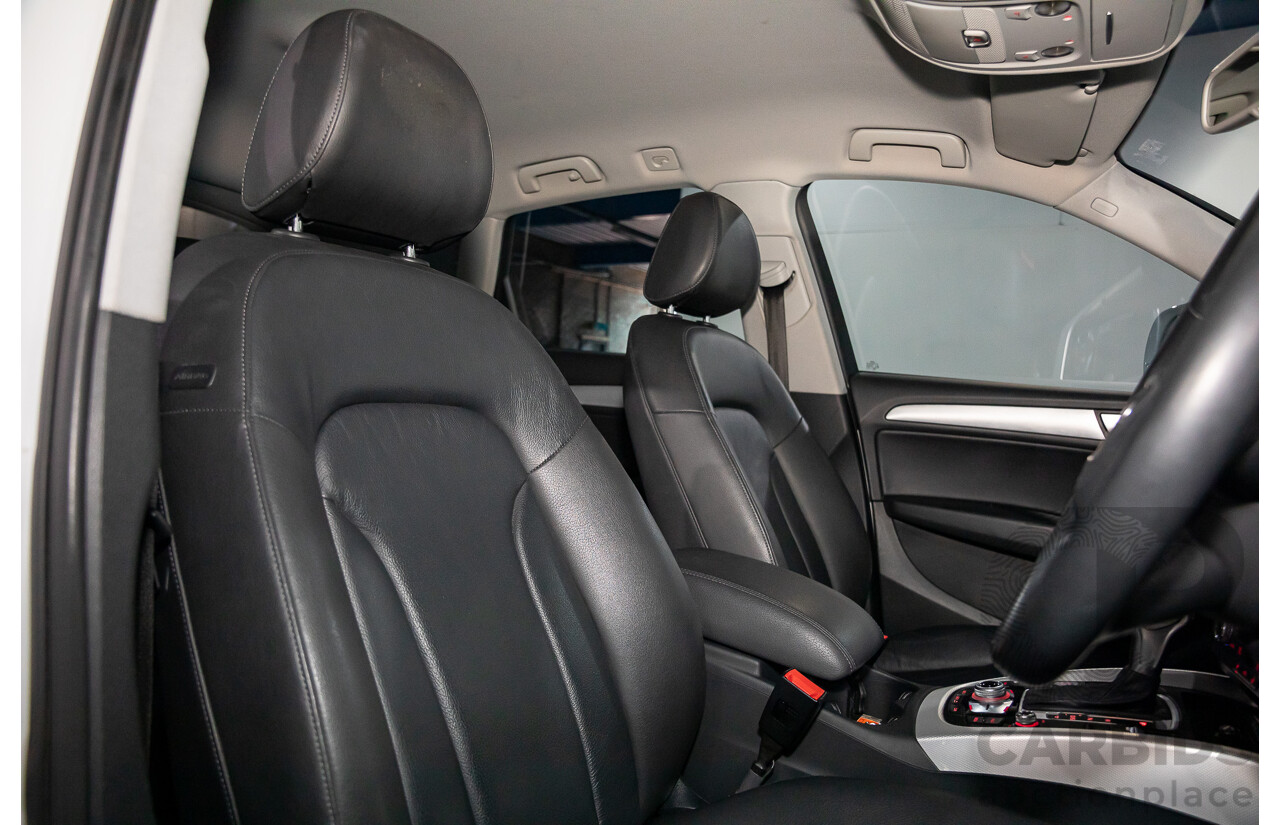 6/2015 Audi Q5 2.0 TDI Quattro 8R MY15 4d Wagon Ibis White Turbo Diesel 2.0L