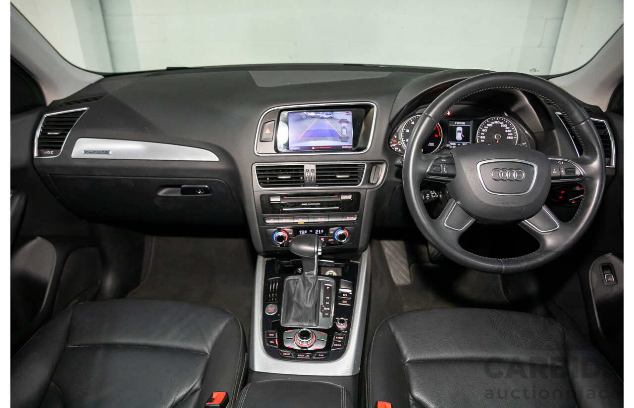 6/2015 Audi Q5 2.0 TDI Quattro 8R MY15 4d Wagon Ibis White Turbo Diesel 2.0L