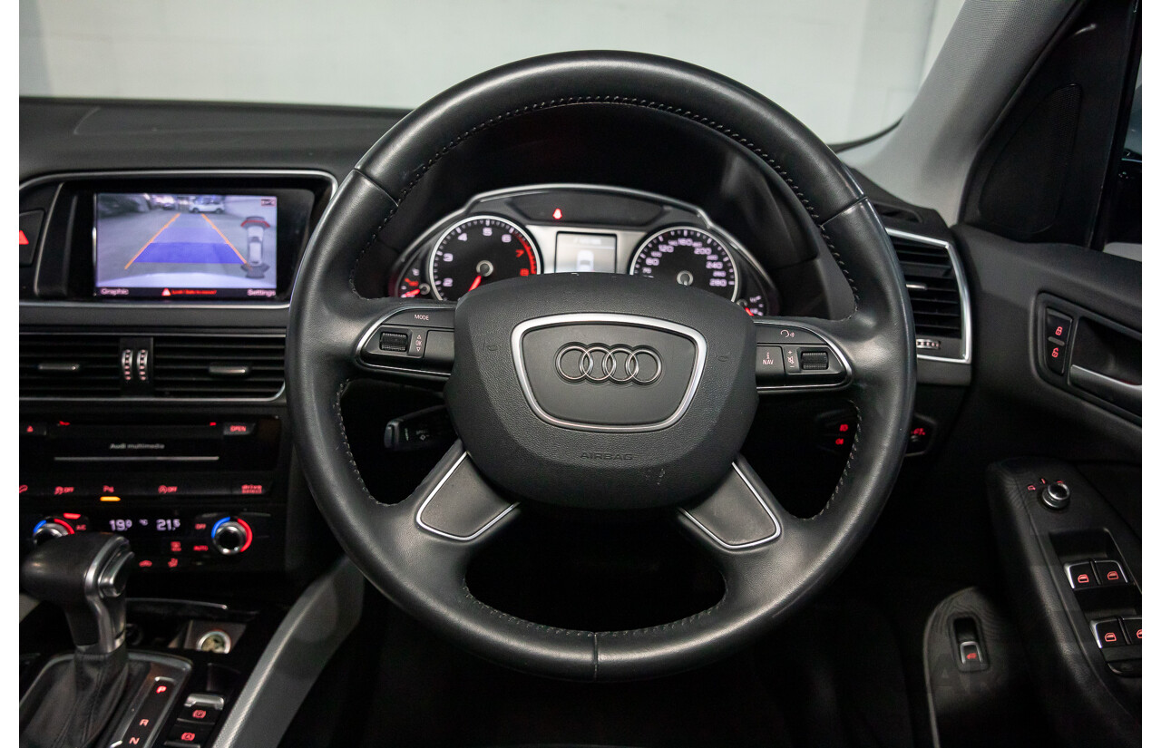 6/2015 Audi Q5 2.0 TDI Quattro 8R MY15 4d Wagon Ibis White Turbo Diesel 2.0L