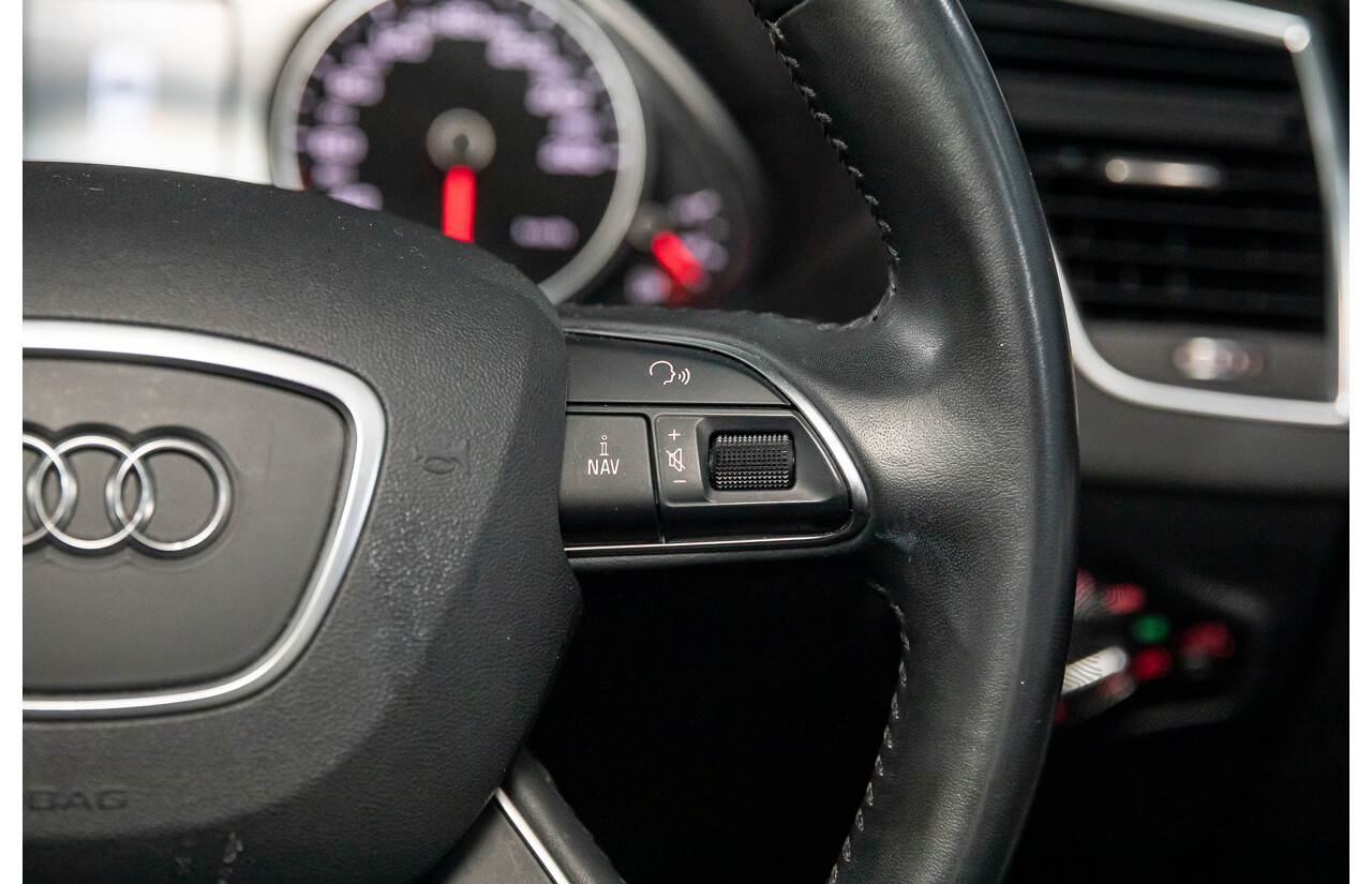 6/2015 Audi Q5 2.0 TDI Quattro 8R MY15 4d Wagon Ibis White Turbo Diesel 2.0L