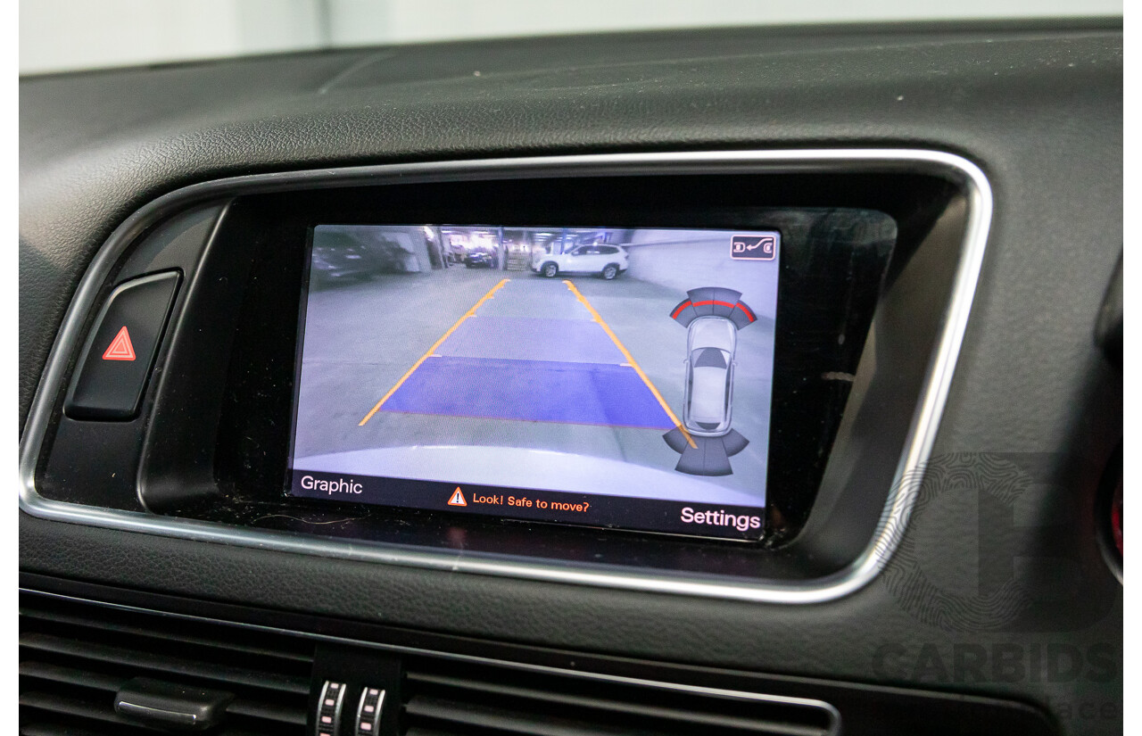 6/2015 Audi Q5 2.0 TDI Quattro 8R MY15 4d Wagon Ibis White Turbo Diesel 2.0L