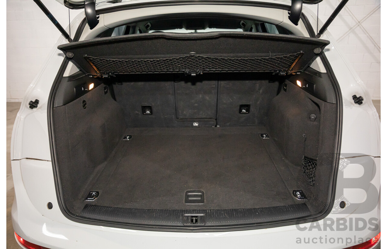 6/2015 Audi Q5 2.0 TDI Quattro 8R MY15 4d Wagon Ibis White Turbo Diesel 2.0L