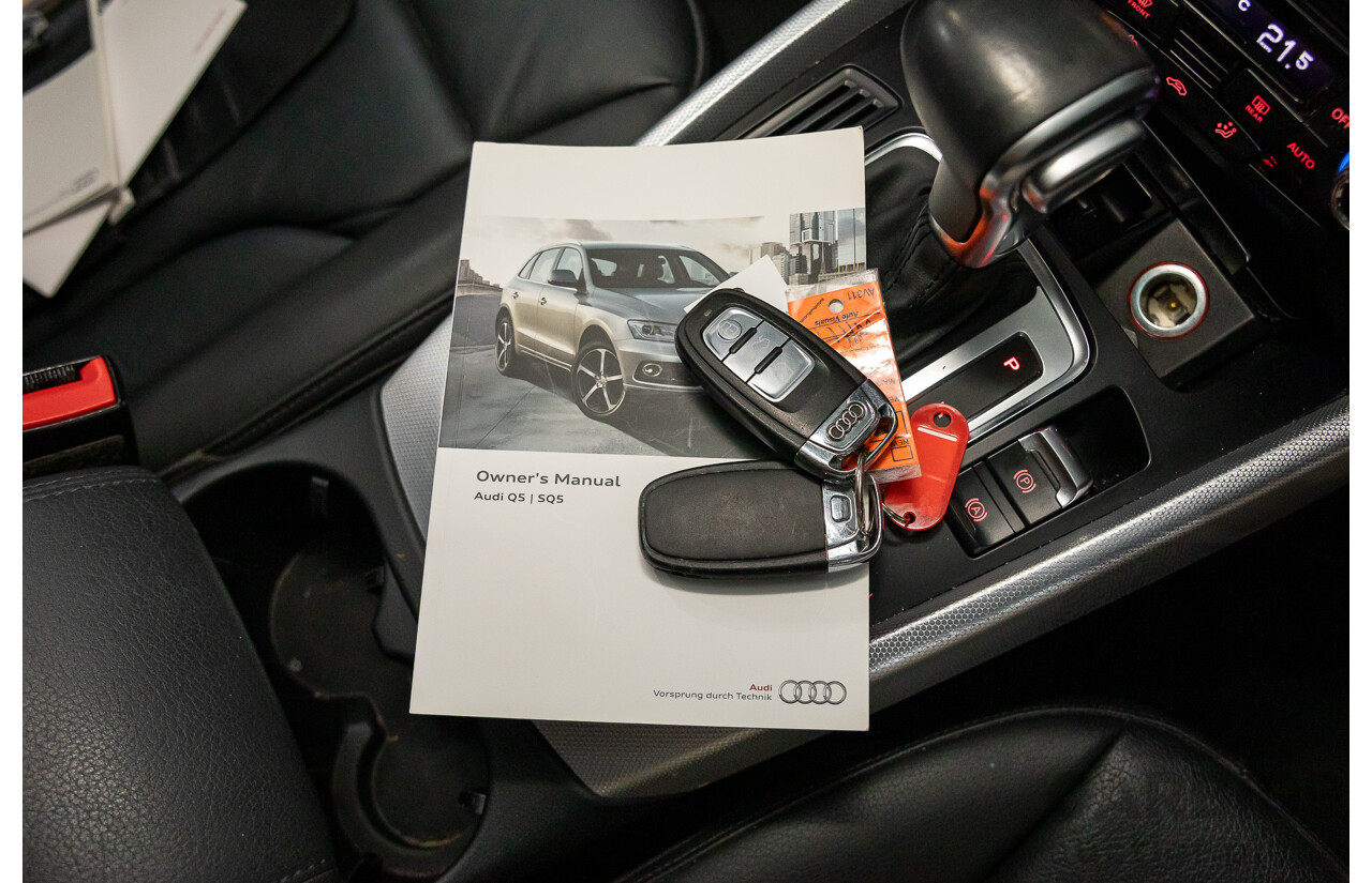 6/2015 Audi Q5 2.0 TDI Quattro 8R MY15 4d Wagon Ibis White Turbo Diesel 2.0L