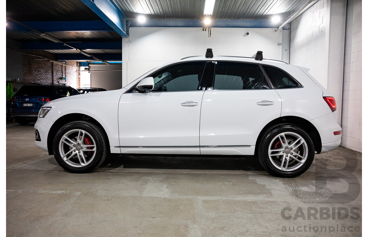 6/2015 Audi Q5 2.0 TDI Quattro 8R MY15 4d Wagon Ibis White Turbo Diesel 2.0L