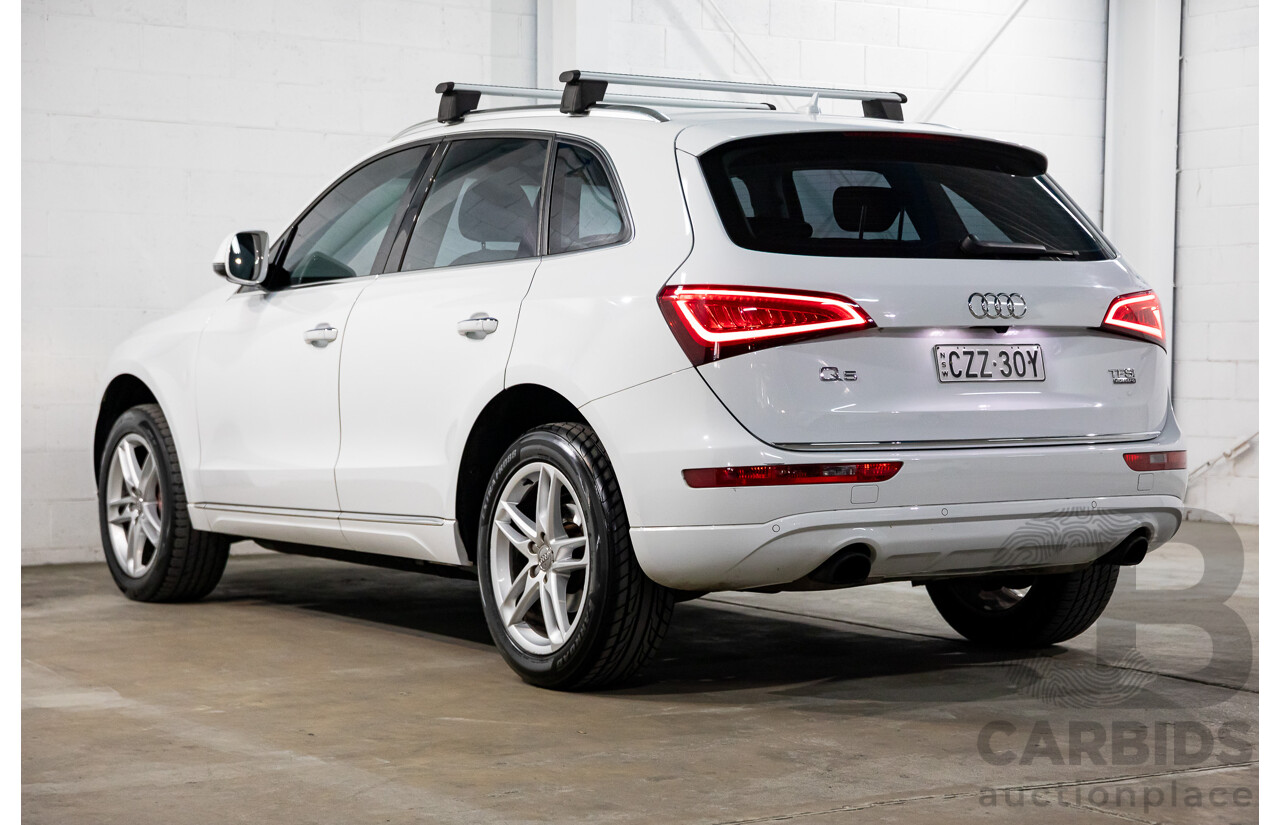 6/2015 Audi Q5 2.0 TDI Quattro 8R MY15 4d Wagon Ibis White Turbo Diesel 2.0L