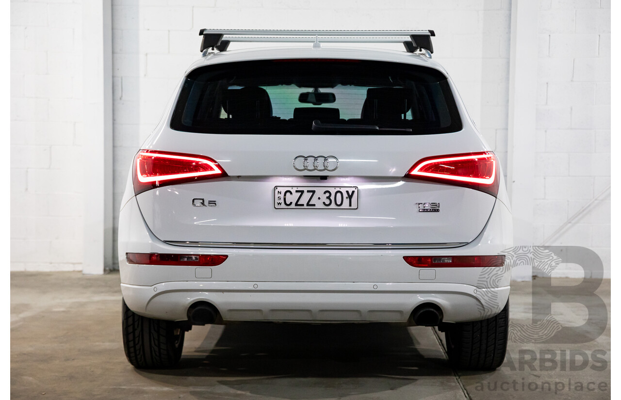 6/2015 Audi Q5 2.0 TDI Quattro 8R MY15 4d Wagon Ibis White Turbo Diesel 2.0L