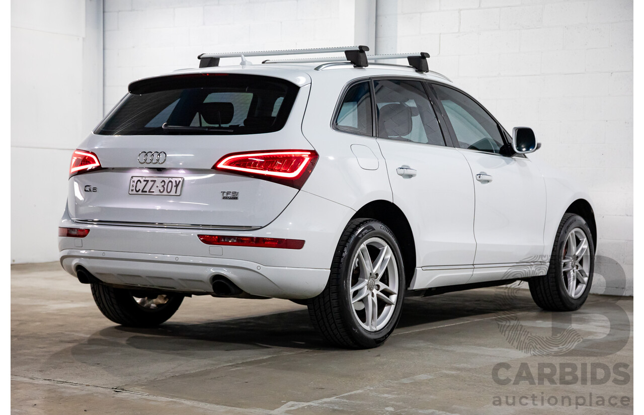 6/2015 Audi Q5 2.0 TDI Quattro 8R MY15 4d Wagon Ibis White Turbo Diesel 2.0L