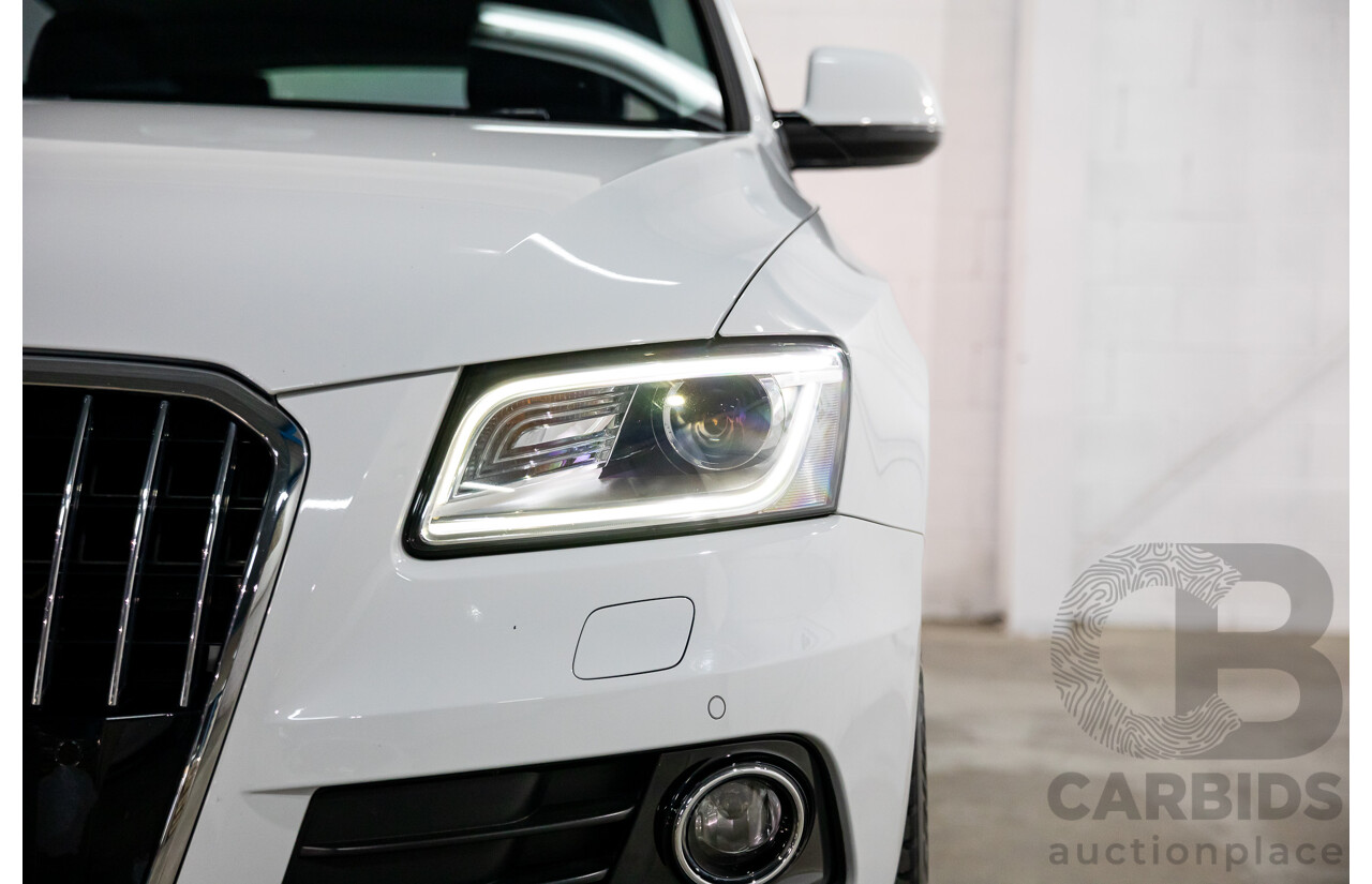 6/2015 Audi Q5 2.0 TDI Quattro 8R MY15 4d Wagon Ibis White Turbo Diesel 2.0L