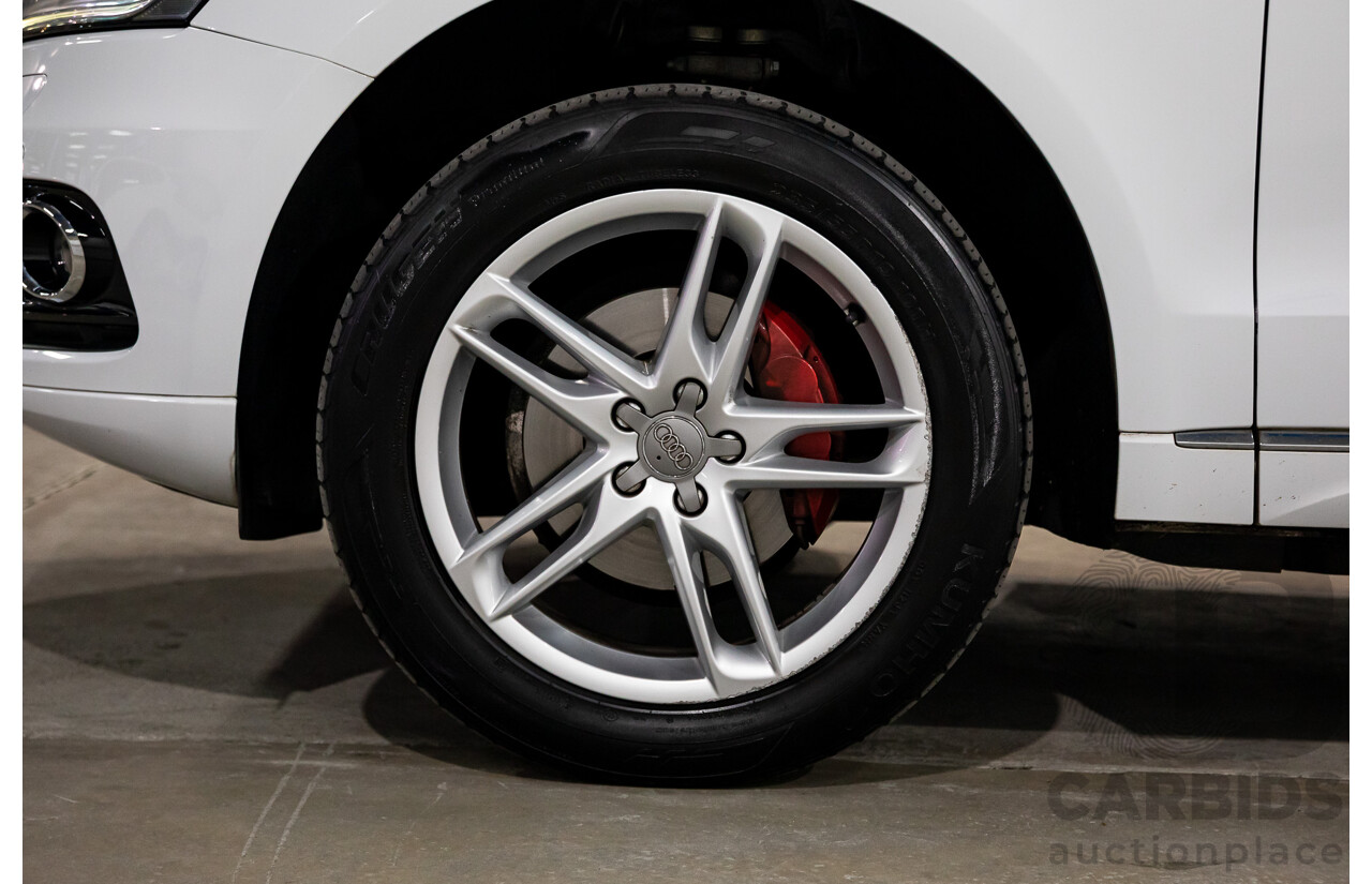 6/2015 Audi Q5 2.0 TDI Quattro 8R MY15 4d Wagon Ibis White Turbo Diesel 2.0L