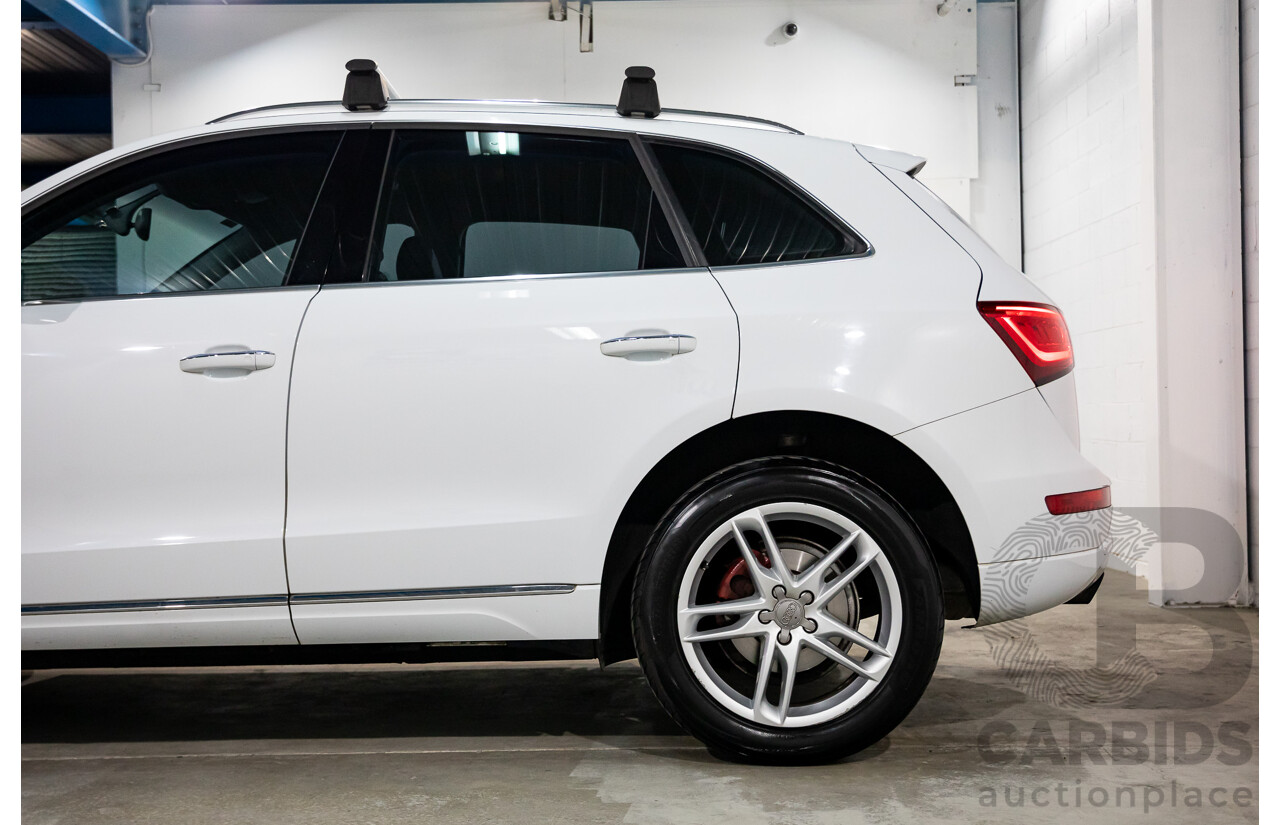 6/2015 Audi Q5 2.0 TDI Quattro 8R MY15 4d Wagon Ibis White Turbo Diesel 2.0L