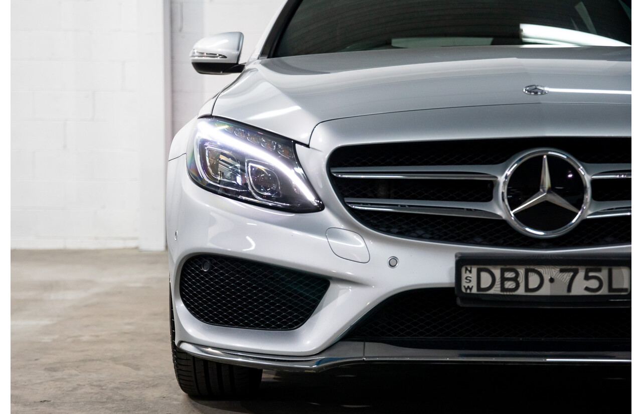 10/2015 Mercedes-Benz C250 AMG Line 205 4d Wagon Iridium Silver Metallic Turbo 2.0L